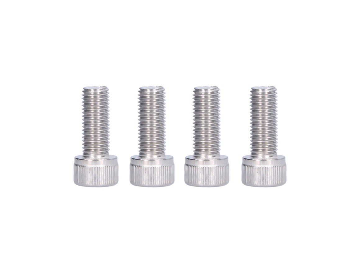 Porcas Hexagonais M10x25 em Aço Inoxidável A2
