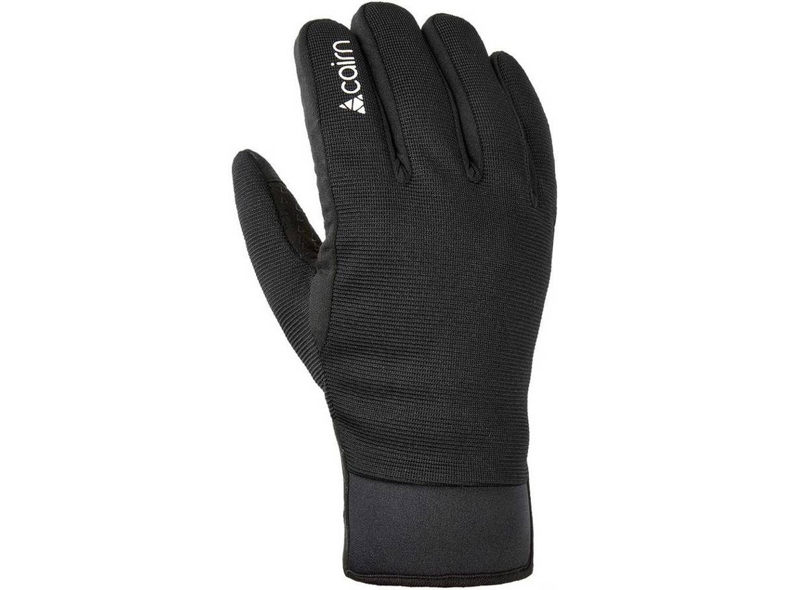 Luvas para Homem CAIRN Lavas Ural Preto para Esqui (M)