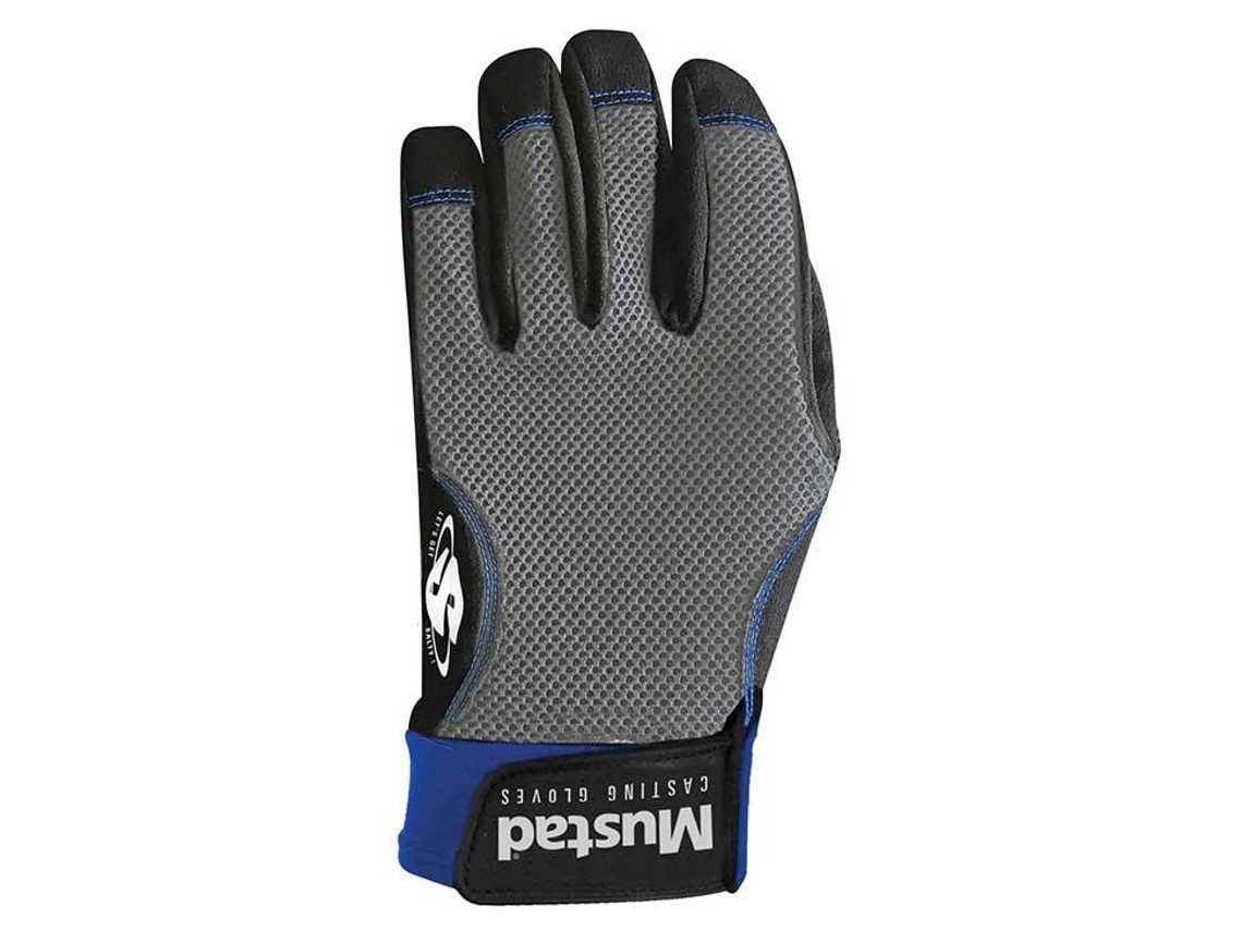 Luvas Casting Azul,Preto S Homem MUSTAD