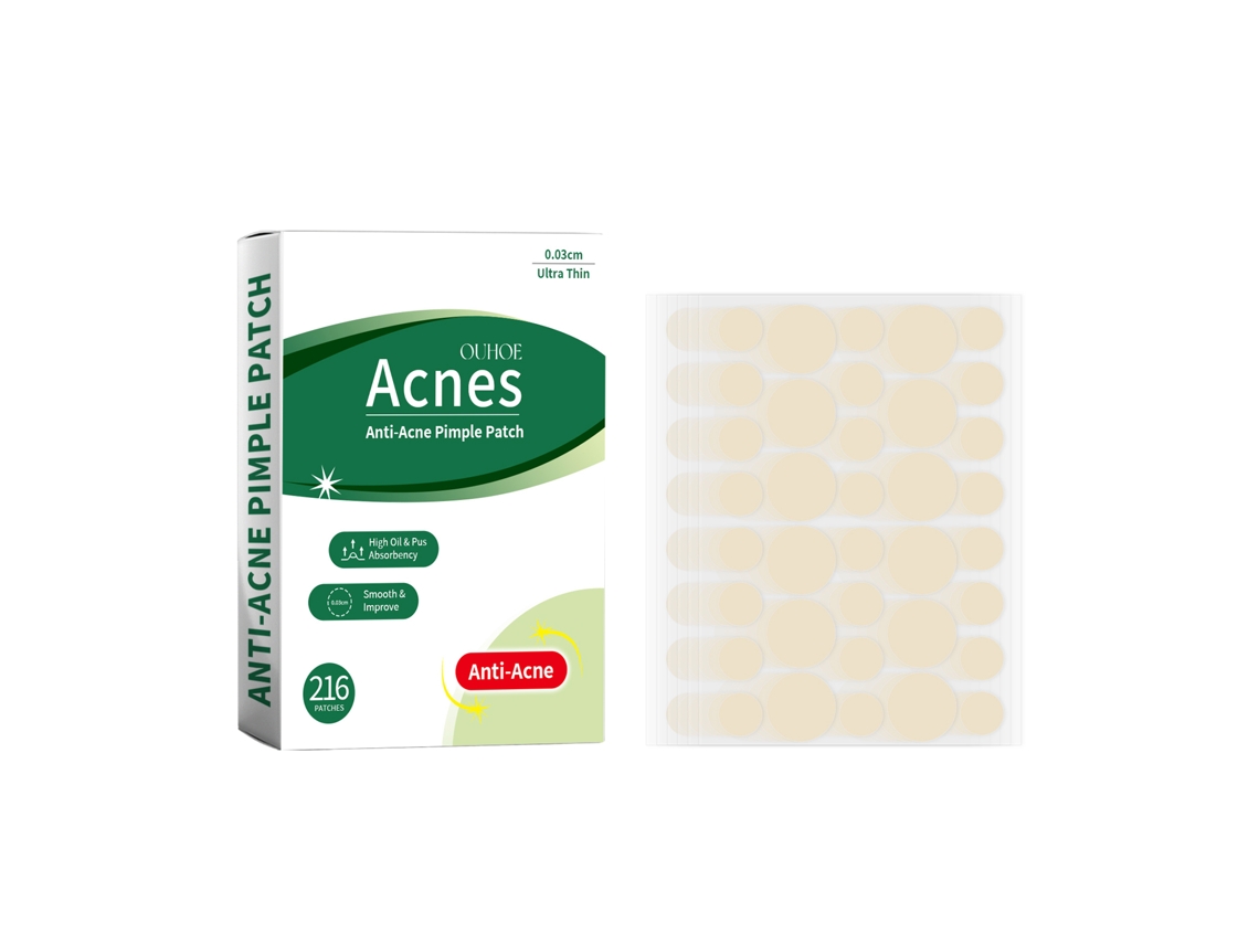 Parches para Acne e Pontos Negros para Cuidado Facial Portátil