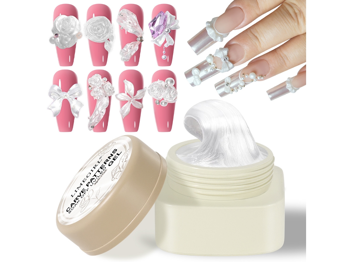 Esmalte Em Gel Para Unhas Com Acabamento Acetinado, Sem Necessidade De Lavagem.cola Para Entalhe