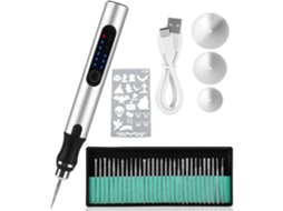 Ferramenta rotativa mini caneta de gravação usb recarregável caneta de gravação elétrica para pirografia, solda diy e artesanato 620 S/MARCA