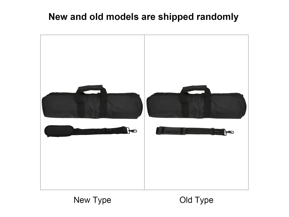 Bolsa De Náilon Preta Grossa Para Tripé, Bolsa De Ombro Para Transporte De Equipamentos Fotográficos Brilvibera (65 Cm 12 Cm)