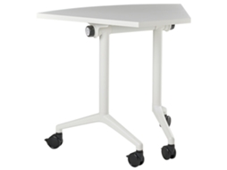 Módulo De Secretária De Canto Dobrável Cavi 90 Cm 64 Cm Branco