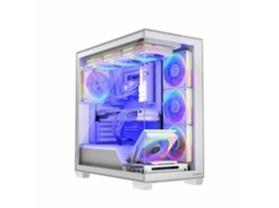 Boîtier Pc Modecom Volcano Stellar Argb Branco Torre Midi