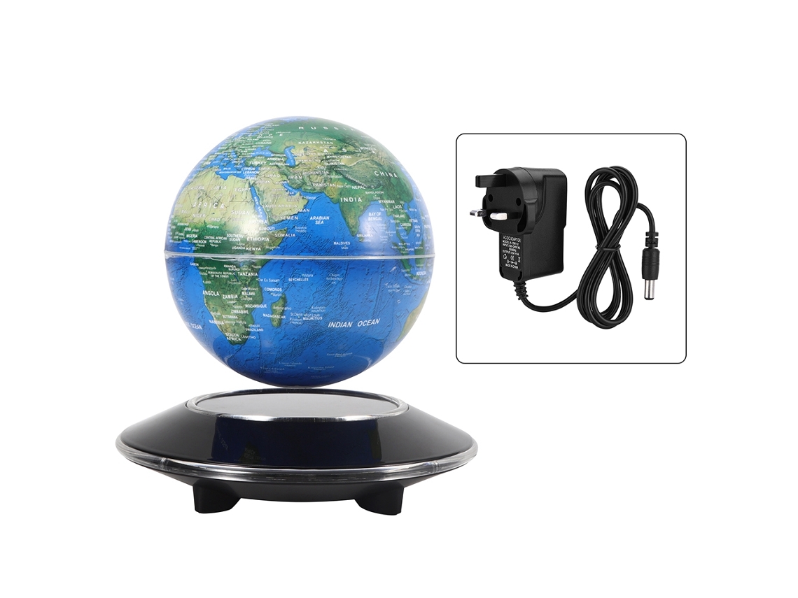 Globo Magnetico Flutuante 6 Polegadas Brinquedo Educativo
