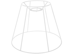 Armação De Abajur Diy Em Metal Para Luminárias Mesa E Piso-aquaforge