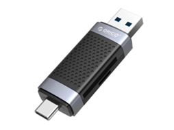 Leitor de Cartão ORICO Sd/microsd para Laptop, Usb a Usb c de Alta Velocidade