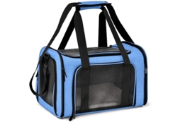 Transportadora Portátil Dobrável Eifson 45x30x30cm Tamanho L (azul)