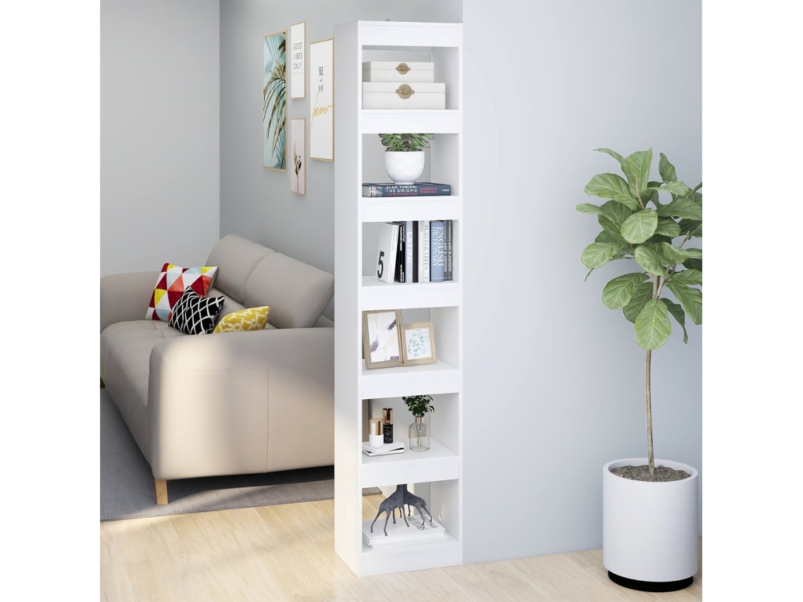 Vidaxl Estante/divisória 40x30x198 Cm Branco