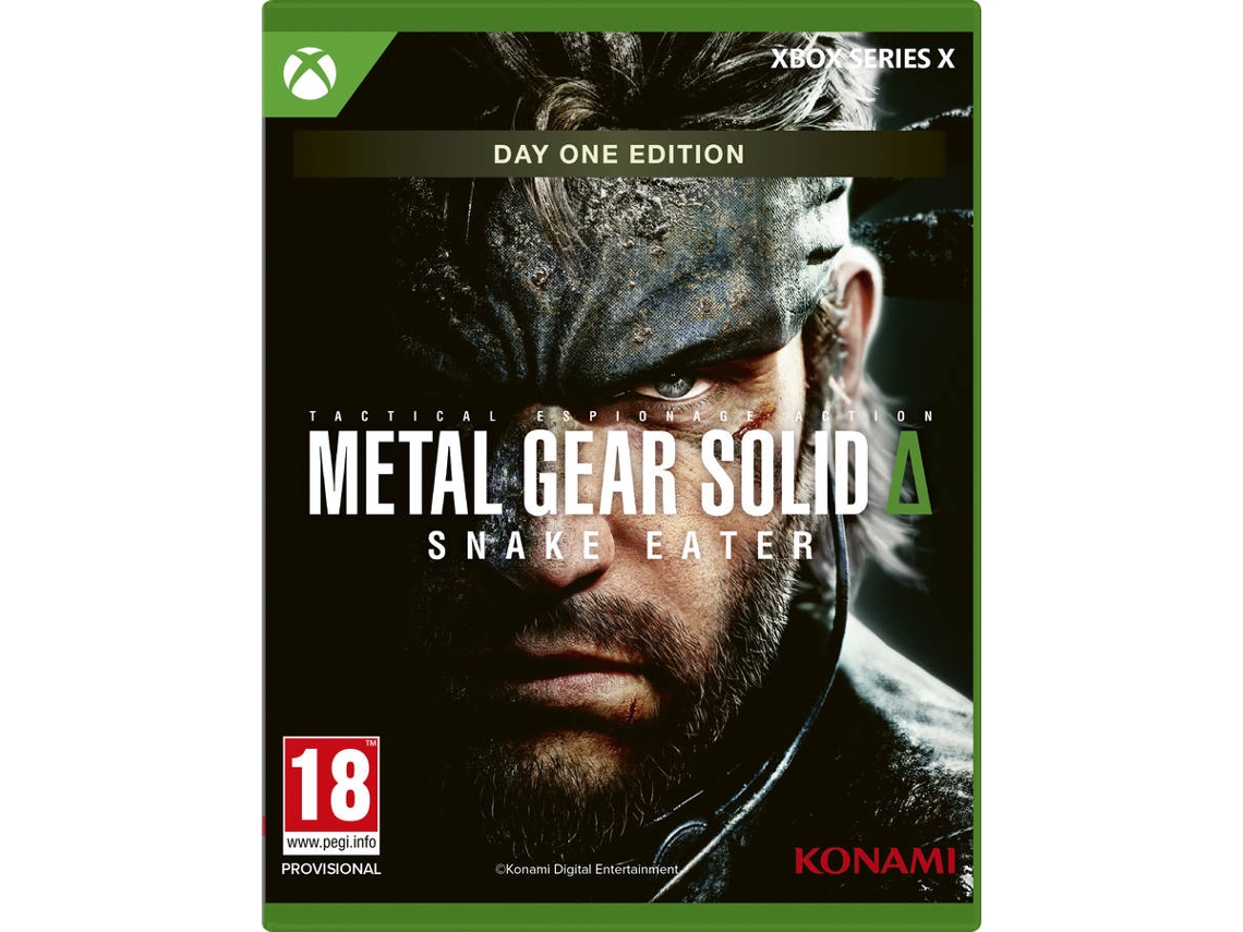 Jogo Xbox Série X Metal Gear Solid Delta Snake Eater D1 Edition