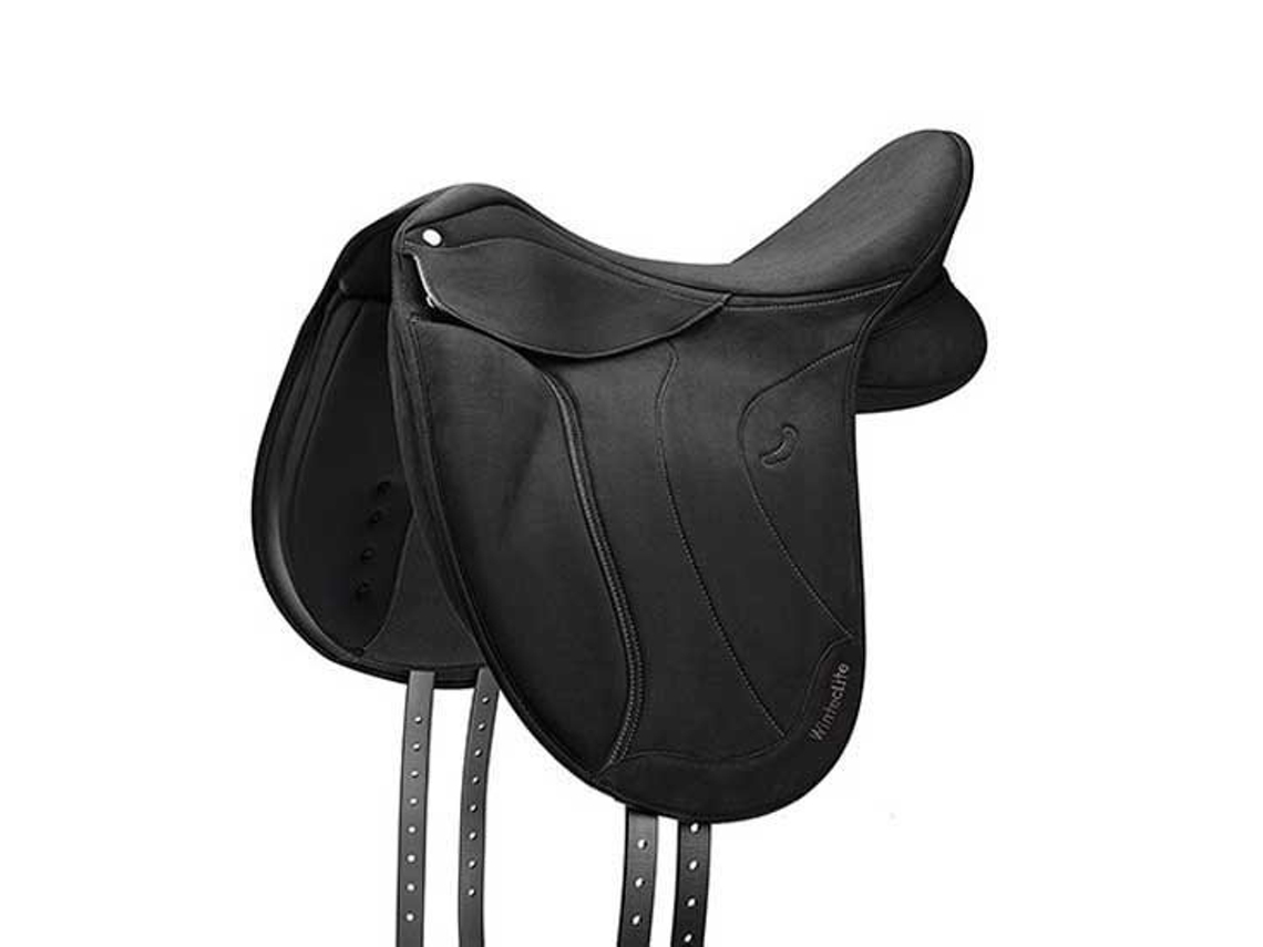 Clássico Sela Inglesa de Adestramento Lite D Lux Preto 17.5´´WINTEC