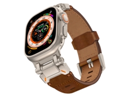 Bracelete para Apple Watch 42/44/45/49mm Marrom XIAOMOYU
