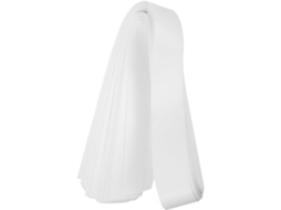 Ibasenice 40 Elásticos De Papel Branco Para Dinheiro, Flexíveis E Leves, Ideais Para Bancos E Organizadores, Perfeitos