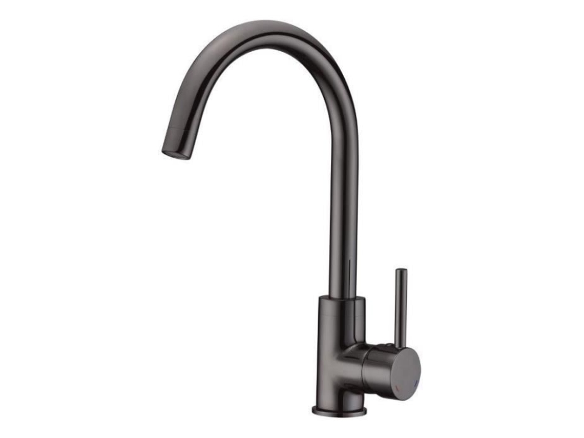 ROUSSEAU Torneira misturador da cozinha Køben - Sem chuveiro - Cano de arma