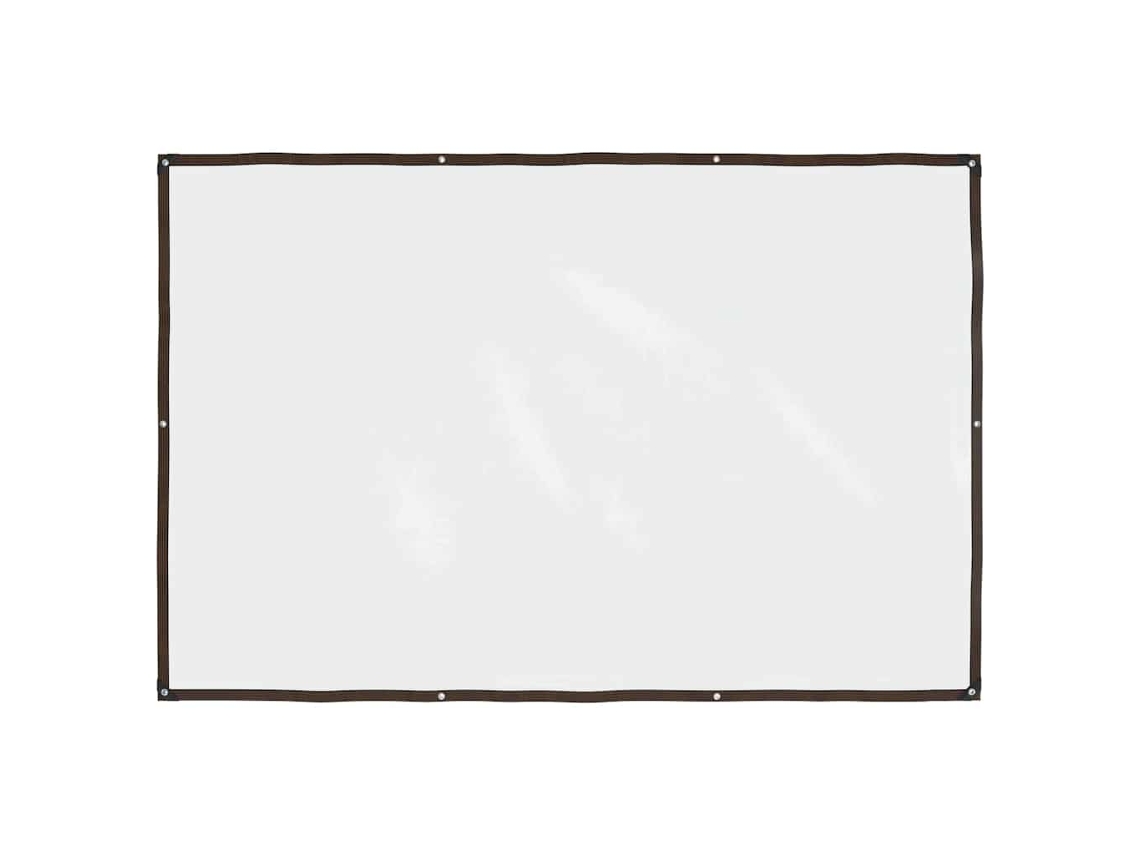 Vidaxl Encerado Transparente Com Ilhós 2x3 M Polietileno