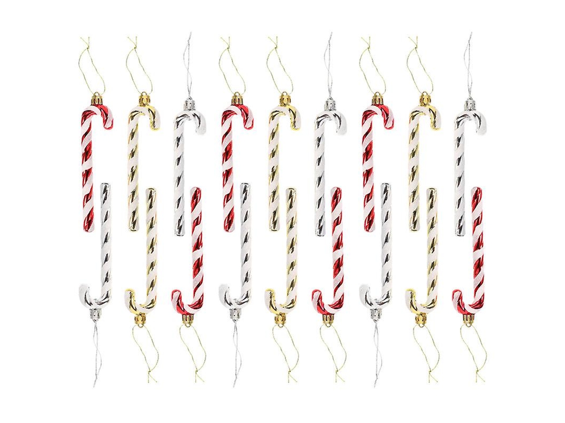 18Pcs Pingente de Doces de Natal ALLINLESS