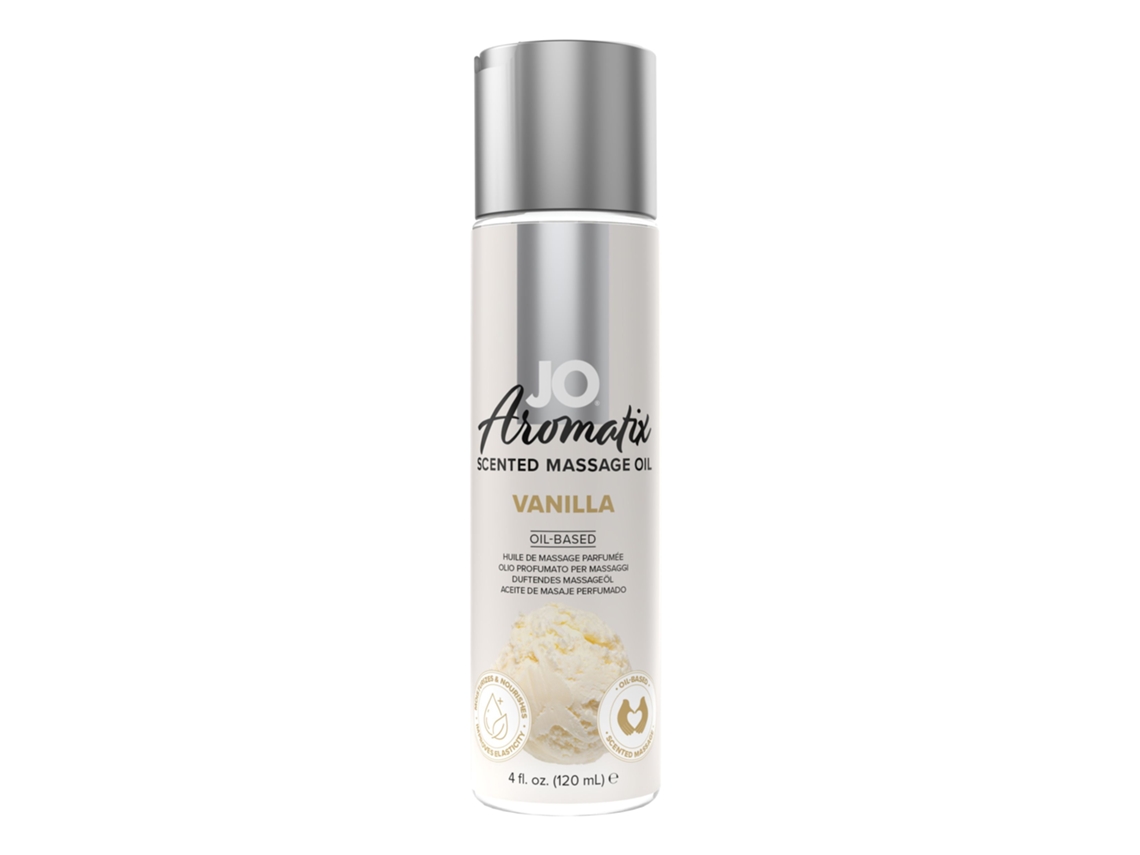 Óleo de Massagem Perfumado Baunilha 120 ml SYSTEM JO