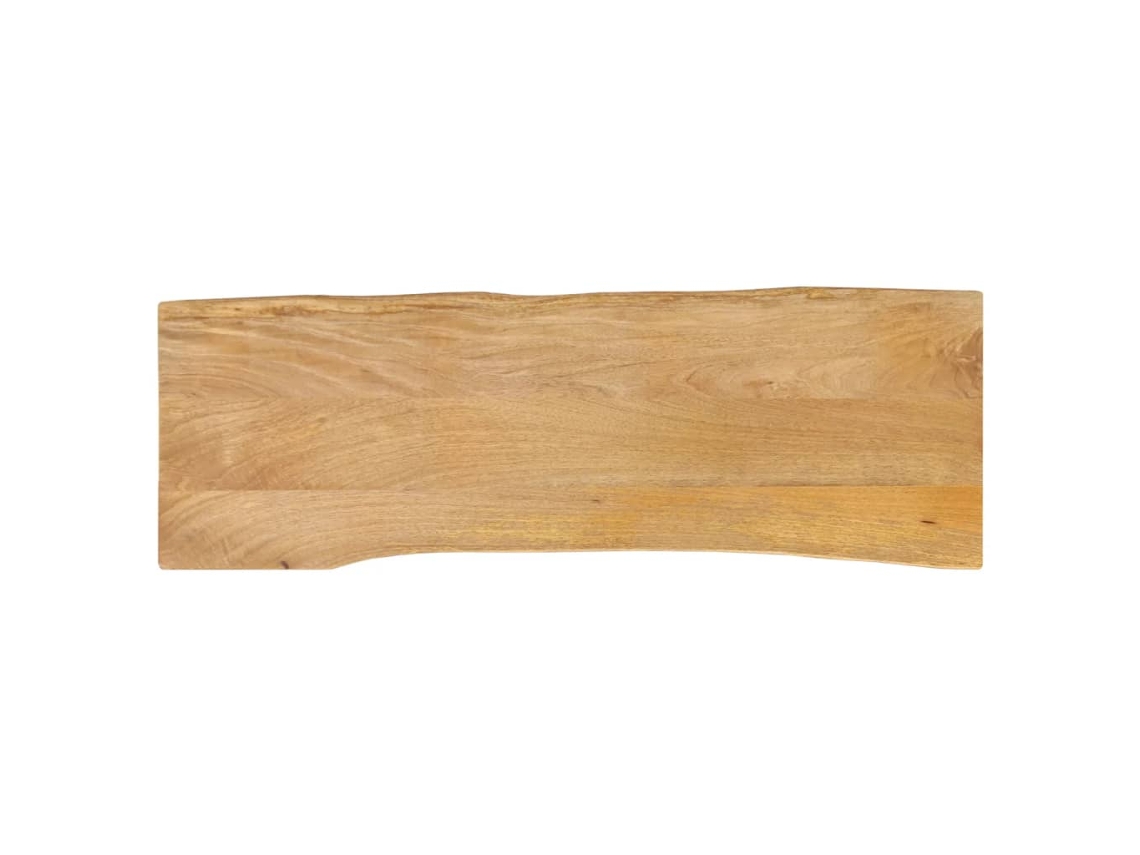 Vidaxl Tampo De Mesa C/ Borda Viva 120x40x2,5 Cm Mangueira Maciça