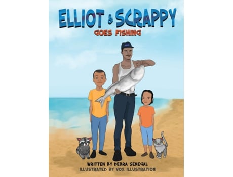 Livro Elliot amp Scrappy Goes Fishing de Debra Senegal (Inglês)