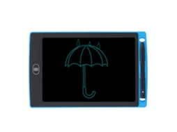 Quadro de Escrita Lcd 8.5 Polegadas Crianças Azul Foncé