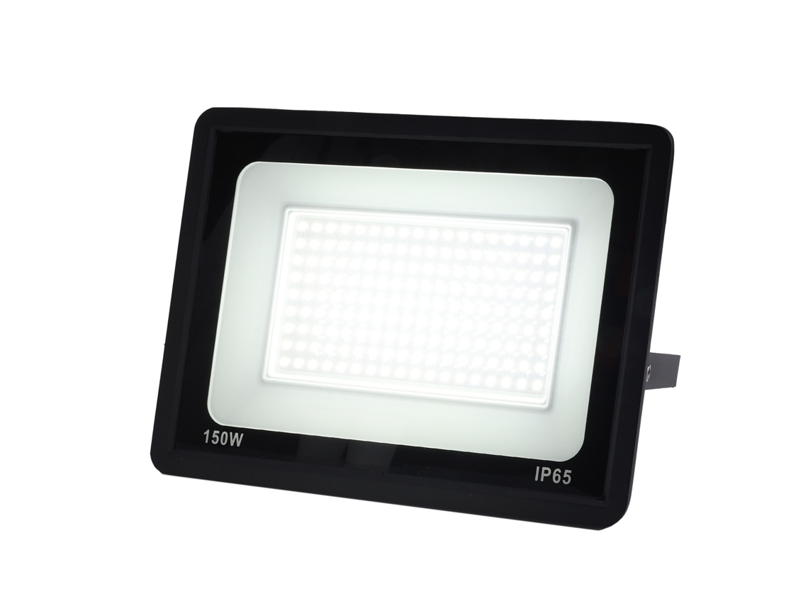 Foco Projetor Led Exterior 150w, Luz Fria 6000k, 15750lm, Ip65, Ângulo 120°, Suporte Ajustável, Alumínio Alpinaluz
