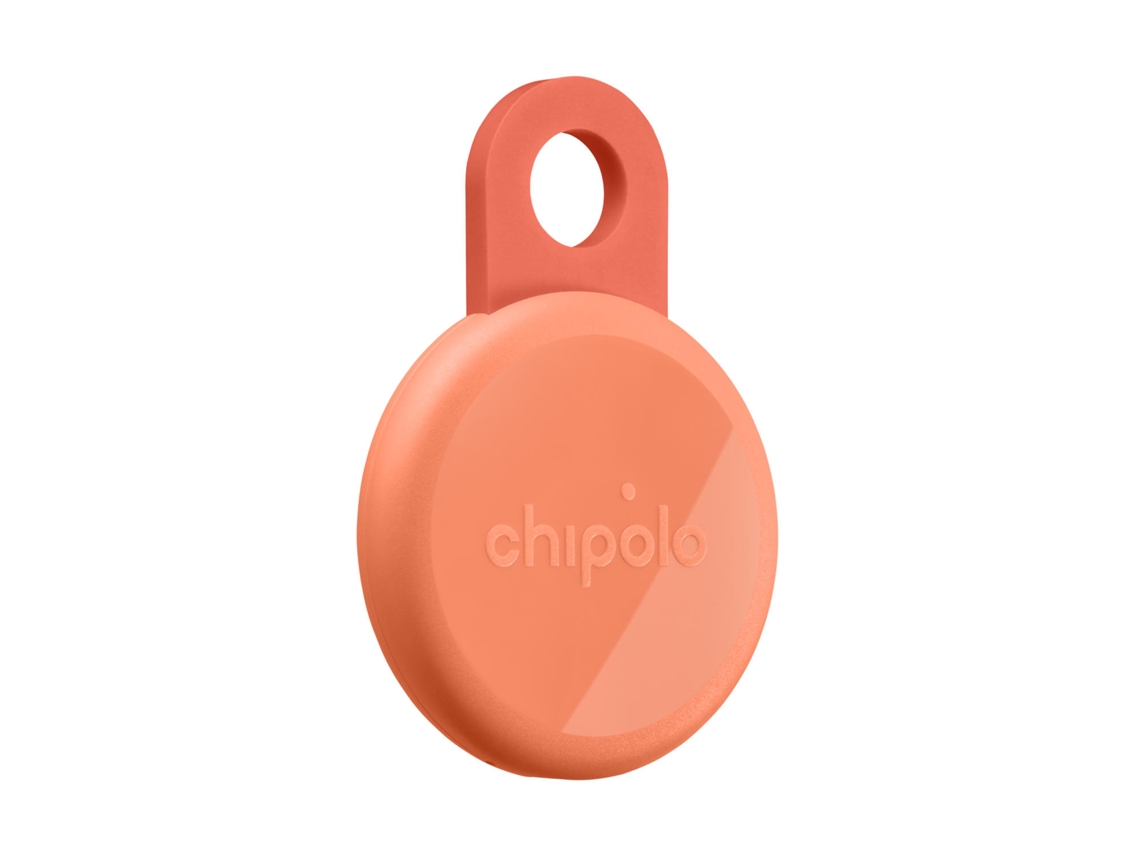 Localizador CHIPOLO Loop com Sinal Sonoro (Compatível com Apple FindMy e Google Find My - Coral)
