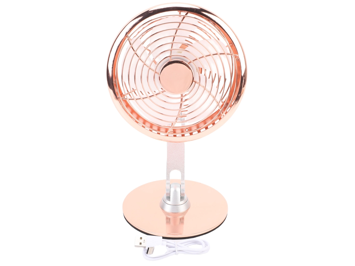 Ventilador De Mesa Laxiscreed Metal, Carregamento Usb, Plegável E Três Velocidades Para Escritório