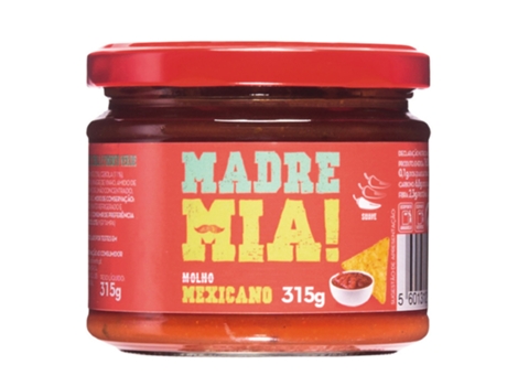 Molho Mexicano Sem Glúten MADRE MIA