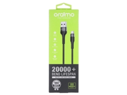 Aetheria oraimo Ocd m71 Cabo de Dados Micro usb 1m 5v2a Fast Charging Braid 2