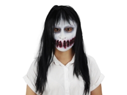 Máscara De Fantasma Com Cicatrizes Assustadora Para Halloween
