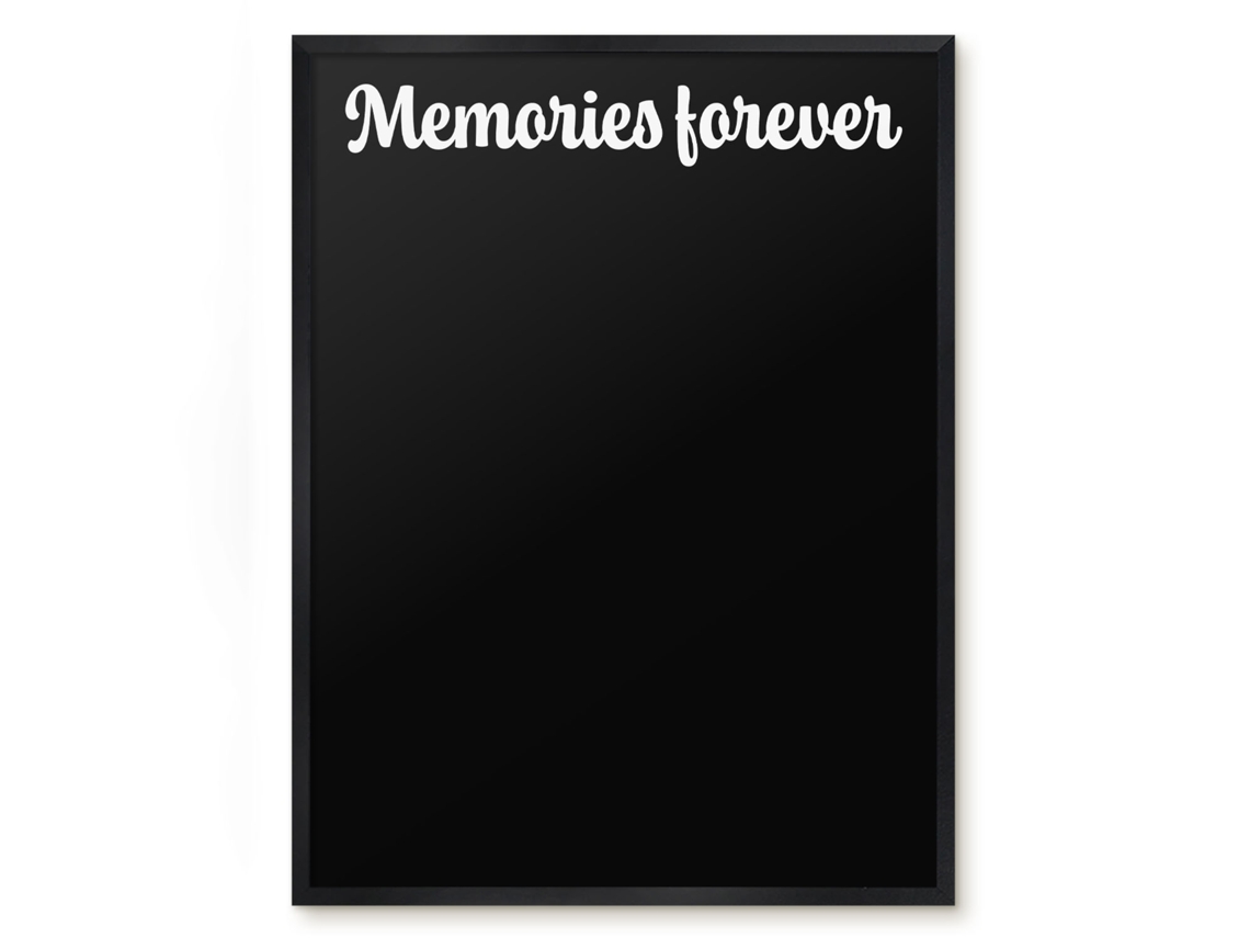 Magnetic Glass Board Memories Forever For The Hall Espelharte (60x80 Cm)