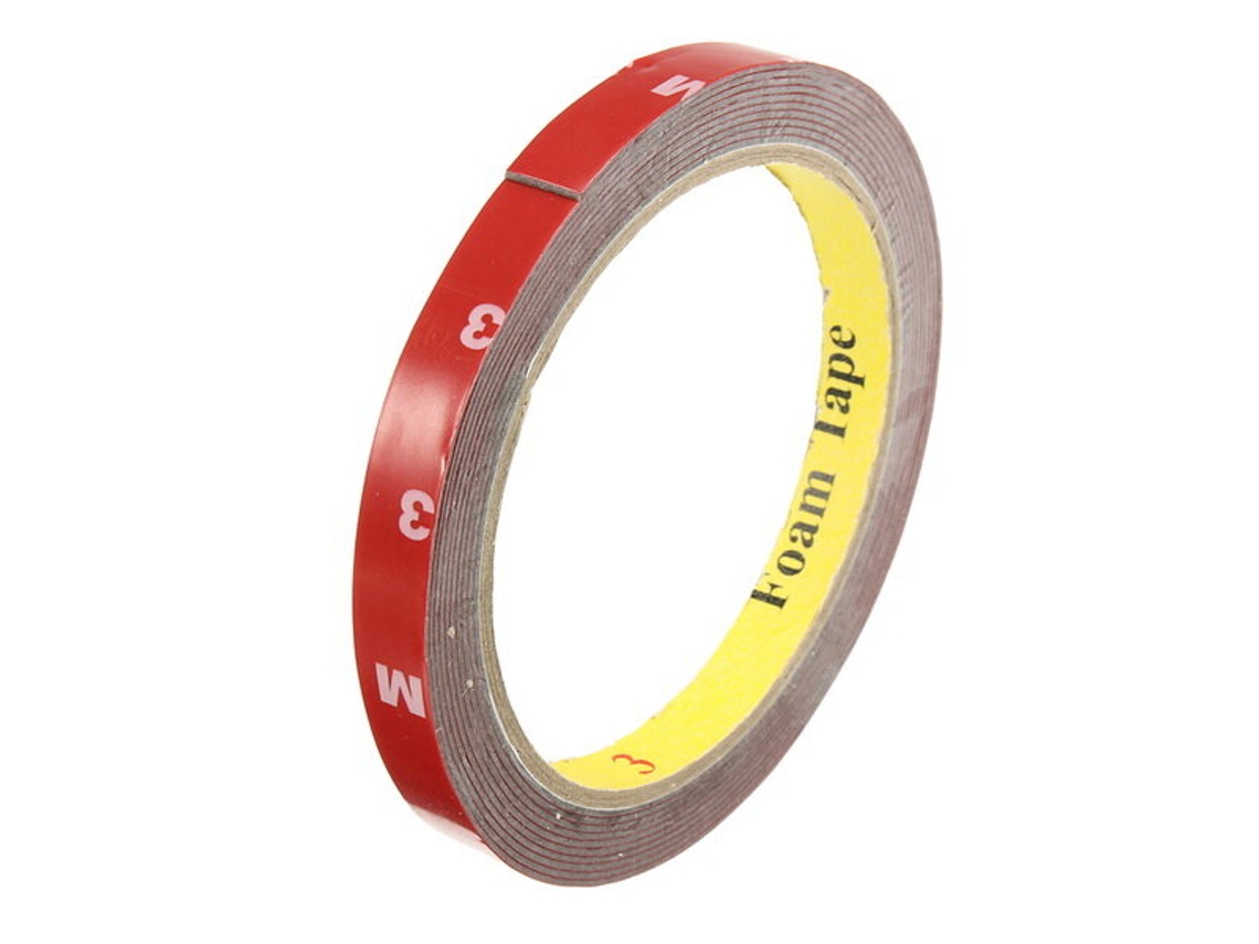Fita Adesiva Impermeável de Dupla Face de 15 Mm X 3 M para Proteção de Placas Esc. MDUG