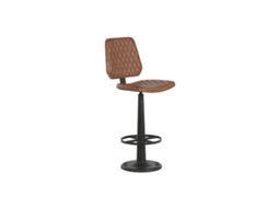 Banqueta Home Esprit Couro Ferro