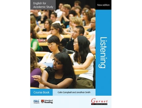Livro english for academic study: listening course book with audiocds - edition 2 de colin campbell,jonathan smith (inglês)