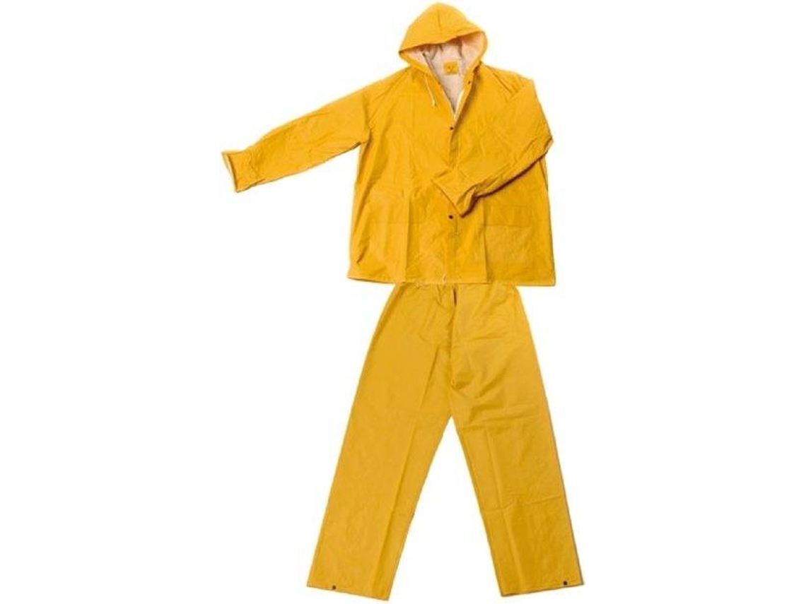 Fato Chuva Pvc 0.32 Amarelo - XXl
