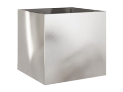 Planter, Planters Vidaxl Prateado Aço (49 X 47 X 46 Cm)