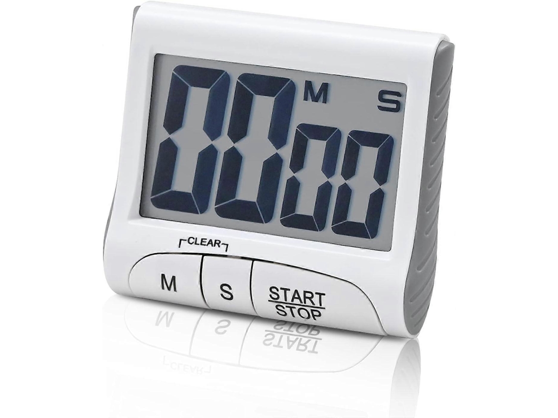 Temporizador Digital Multifuncional Para Cozinha, Com Tela Grande E Visor Lcd De Alta Resolução. Pequeno Portátil