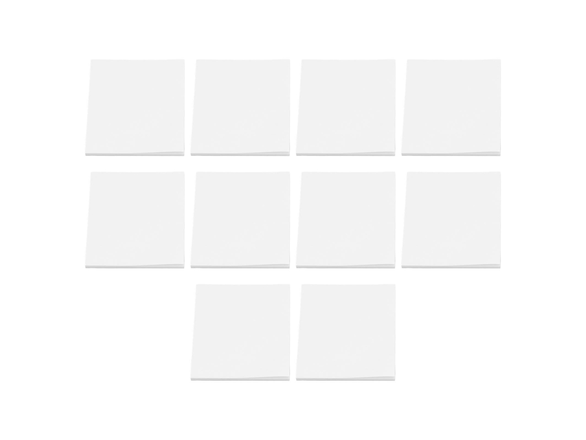 500 Hojas Total Notas Adhesivas Transparentes Impermeables Fijación Fuerte Reposicionables Notas Glossy Para Escribir