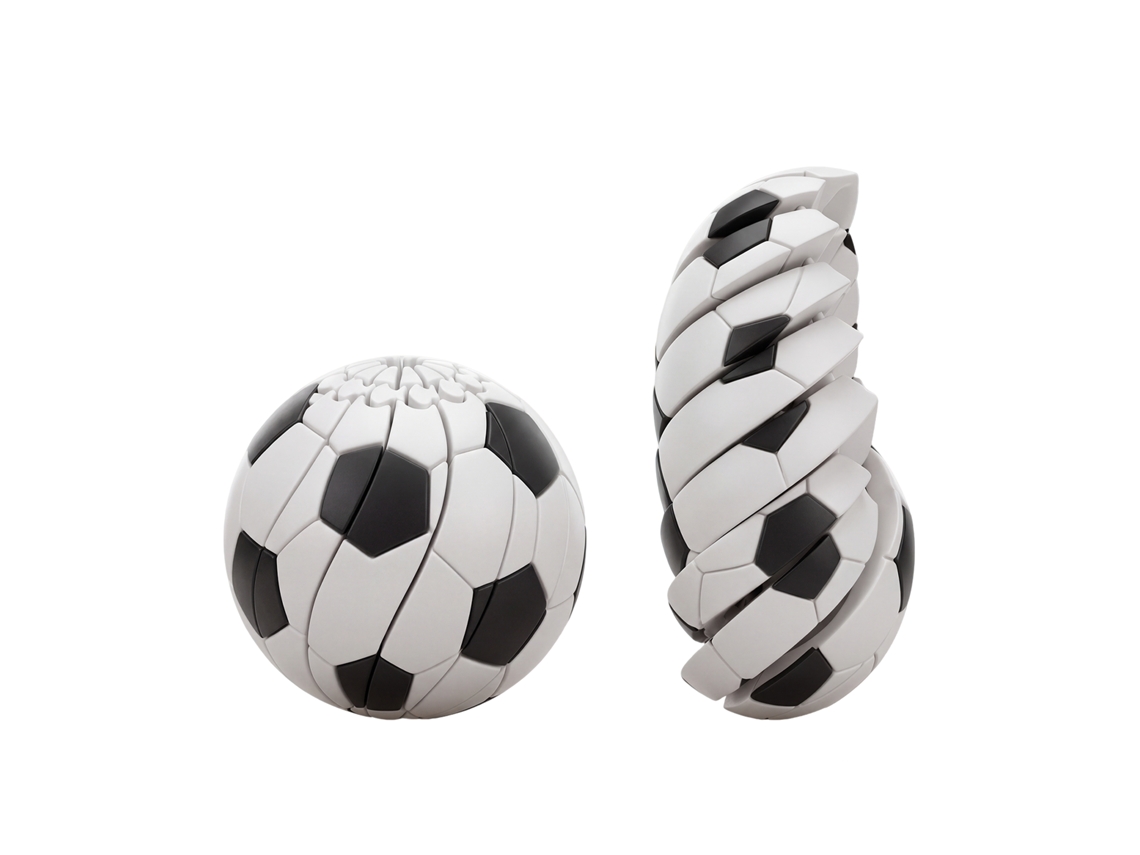 Laxiscreed Brinquedo Squishy Futebol 3d Dowmoo Transformável Para Alívio De Estresse