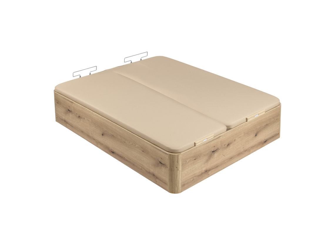 Sommier com Arrumação PIKOLIN Naturbox 2.0 Tampa Dupla - 150x200cm (41 Cm de Altura - Roble)