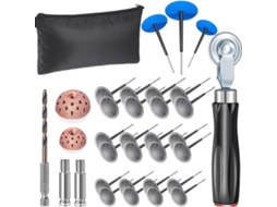 Kit De Ferramentas Para Reparo Pneus Com 24 Plugs (34/40/50 Mm),