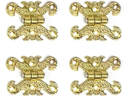 Dobradiça Decorativa, Dobradiça De Liga Zinco Antiga Para Armário, Caixa De Madeira, Acessórios De Ferragens Para Móveis