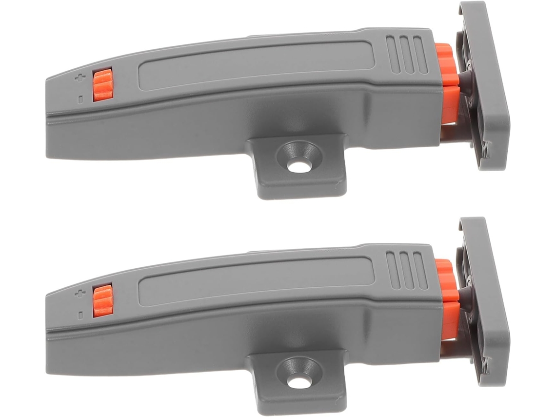 Trava De Porta Toddmomy Com Abertura Por Pressão, Resistente, 2 Peças, Ajustável, Com Fechamento Automático, Para
