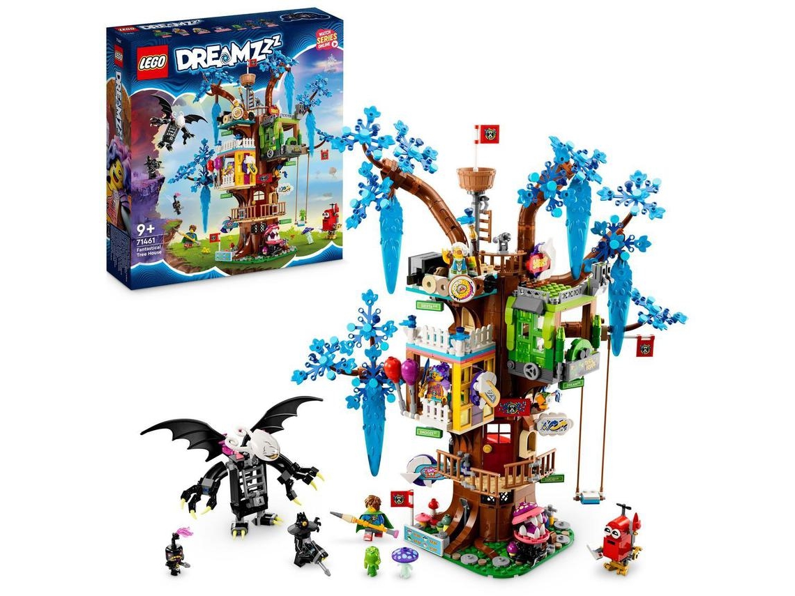 LEGO DREAMZzz: Casa da Árvore Fantástica – Set para construção do modelo em 2 modos diferentes (1257 peças)