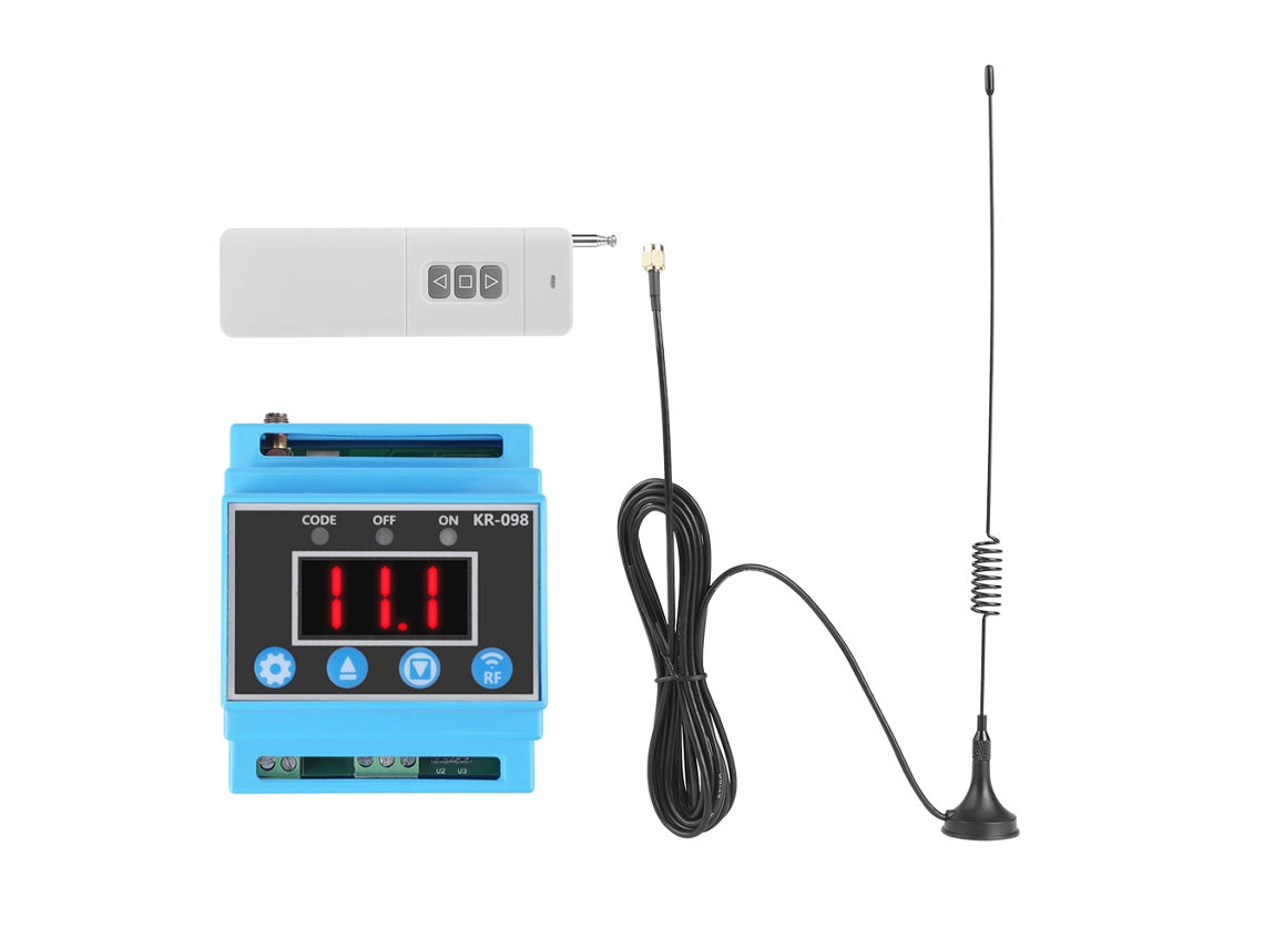 Controle Remoto Sem Fio para Bomba 380v Ac Antena 1000m Comando Remoto