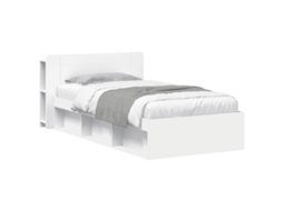 Vidaxl Estrutura de Cama com Armazenamento Branco 80 X 200 Cm