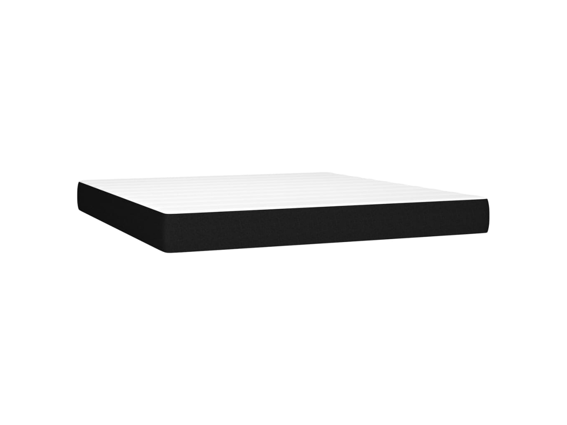 Pocket Spring Bed Mattress, Pocket Spring Bed Mattresses Vidaxl Preto Tecido (160 X 200 Cm)
