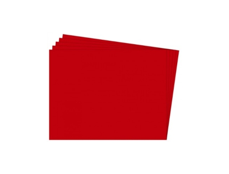 Livro Paq/25 Cartulina Fixo 50x65 180g. Rojo Navidad De Desconocido (espanhol)