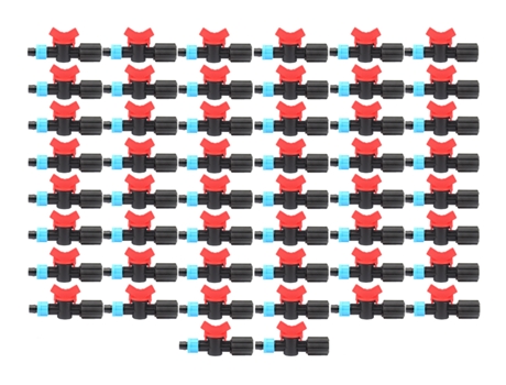 Válvula Escalonada de Fita de Irrigação Por Gotejamento 16Mm X 1/2 Rosca Fêmea. Pacote de GNCGARDEN
